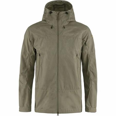 Fjallraven Men Abisko Trekking Jacket Olive PH321411 Philippines